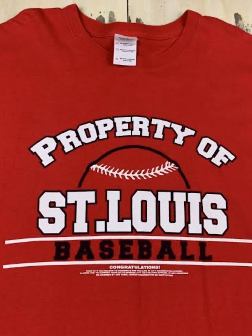 NWT St. Louis Cardinals Genuine Merchandise MLB T-Shirt